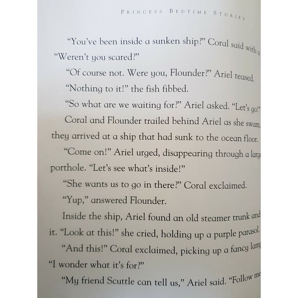 Disney Book Princess Bedtime Stories Cinderella Beauty Beast Collection Child - Picture 12 of 12